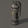 Grenade Sci-fi Grenade Smoke Bomb Flash Bomb High Explosive Bomb Tear Bomb Grenade Simple Mold Grenade Low Mold Low Face Grenade Game Grenade 3d model