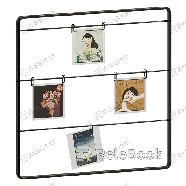 Photo Wall Hanging model