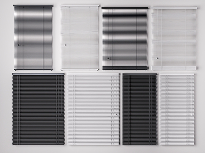 Modern Blinds Venetian Blinds Combination model