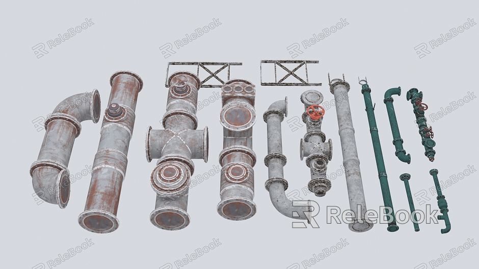 Industrial LOFT Pipe model