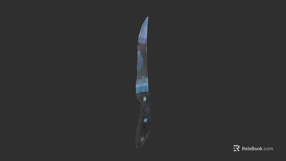 The Weapon Knife Featuring Sharp Stainless Steel Blade And Ergonomic Handle Design 3d model 
