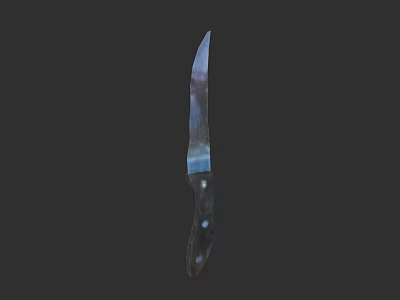 The Weapon Knife Featuring Sharp Stainless Steel Blade And Ergonomic Handle Design 3d model