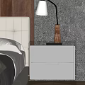 Table lamp table lamp side 3d model