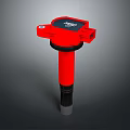 Red Ignition Coil For Automotive Engine Ignition System High Performance Component