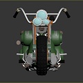 Modern Jet Motorcycle Sci-Fi Motorcycle Concept Motorcycle Flying Car 3d model