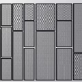 Stylish Metal Railings With Various Mesh Patterns And Panel Designs