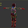 Tactical Protective Suit With Helmet Armor Vest And Boots Full Body Gear