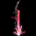 Sword Crystal Sword Weapon Sci-fi Weapon Cool Weapon 3d model