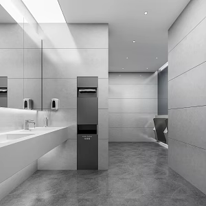 Public toilet Modern toilet 3d model