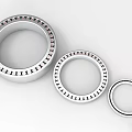 Industrial Equipment Silver Ball Bearings in Different Sizes for Machinery Applications