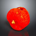 Fresh Ripe Red Pumpkin With Vibrant Color And Smooth Texture For Cooking