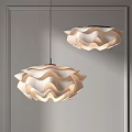Modern lamp combination art chandelier ceiling lamp 3d model