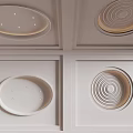 Ceiling Circular Ceiling Special-shaped Ceiling 3d model