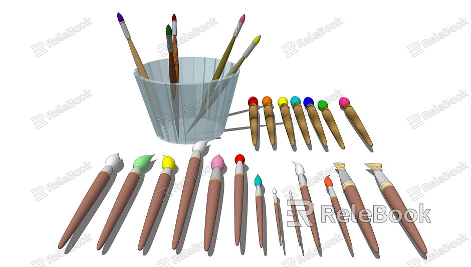 Modern Brushes model