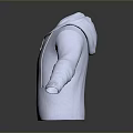 Light Gray Zip Up Hoodie With Pink Inner Layer And Long Sleeves