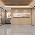 Conference Room Office Front Desk 3d model