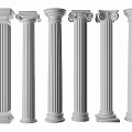 Jane's Roman Column 3d model