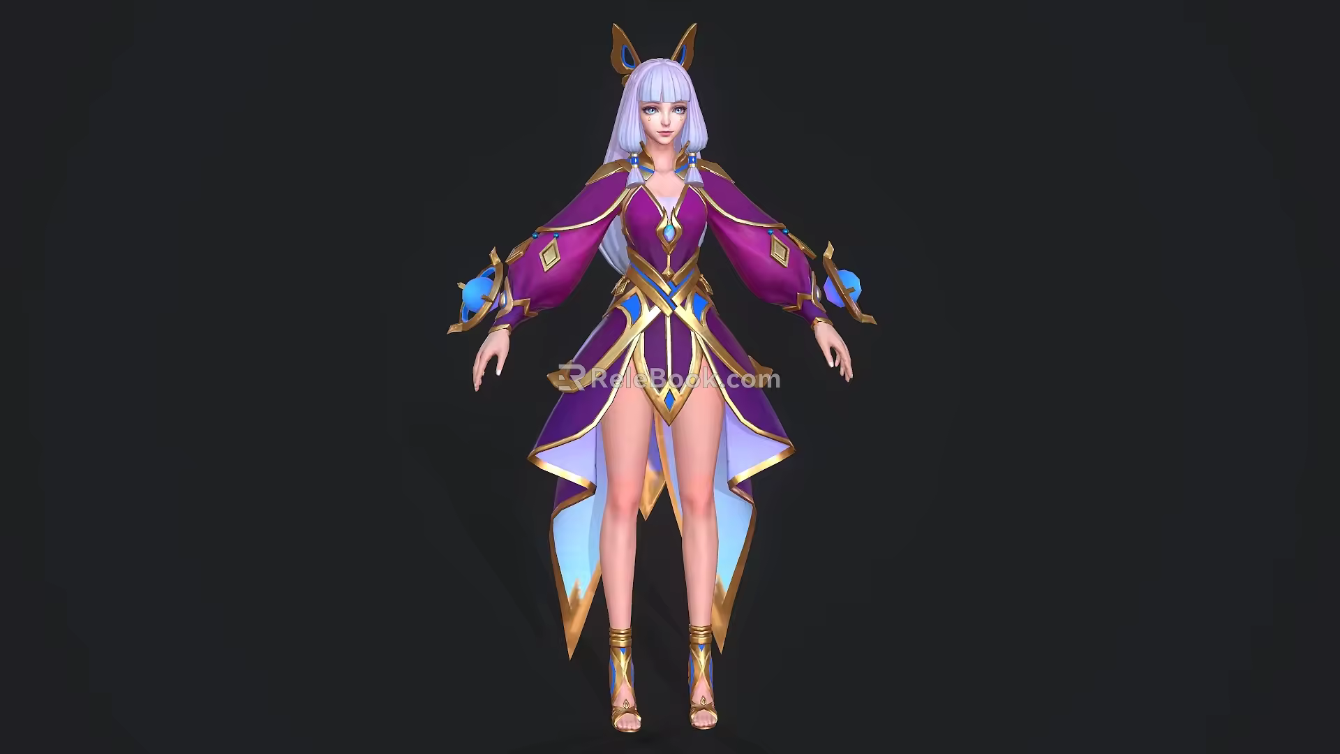 Game Characters Anime Characters 3d model