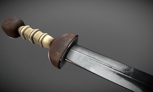 Roman Dagger 3d model