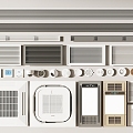 Air conditioning outlet 3d model