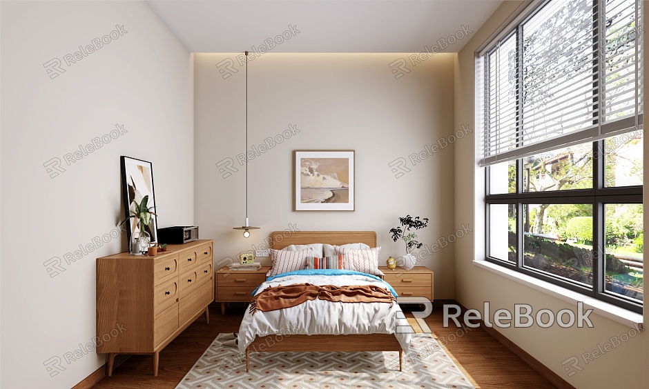 Log Style Apartment Minimalist Apartment Elderly Room Single Apartment Youth Apartment Minimalist Style Apartment Customized Apartment model