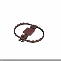 Pink Serrated Edge Mousetrap With Square Pedal For Home Use