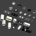 Various Styles Modern Downlights and Spotlights for Home Interior Lighting Fixtures