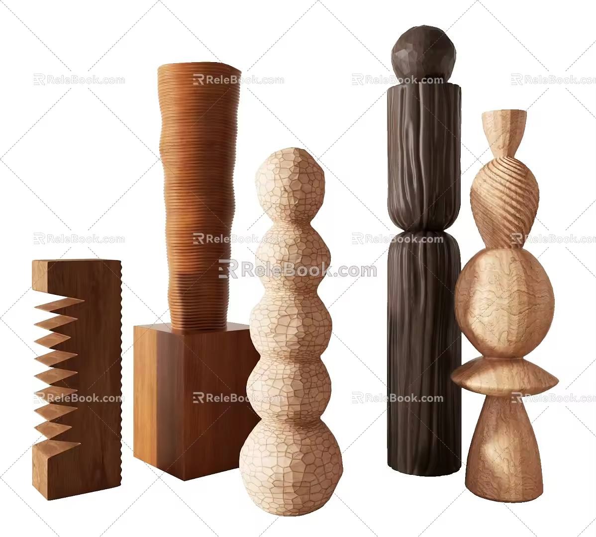 Quiet pieces 3d model
