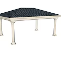 European-style pavilion 3d model