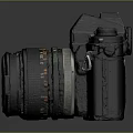 DSLR Camera Card Machine Digital Camera Digital Camera Camera Photographic Equipment 3d model