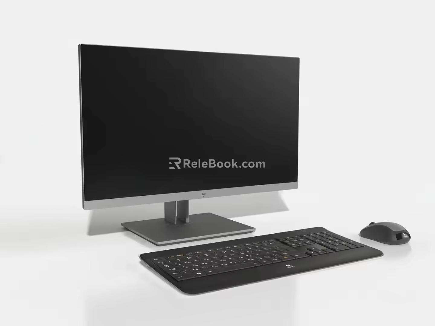 Desktop computer 3d model