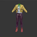 Stylish Metallic Gold Puffer Jacket With Scarf Black Leggings And Boots Outfit