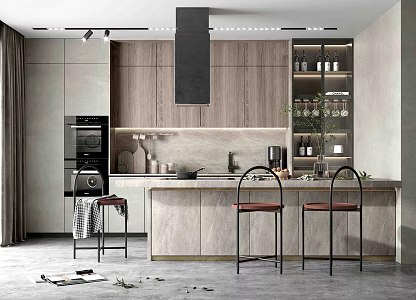 Modern Kitchen 3d model