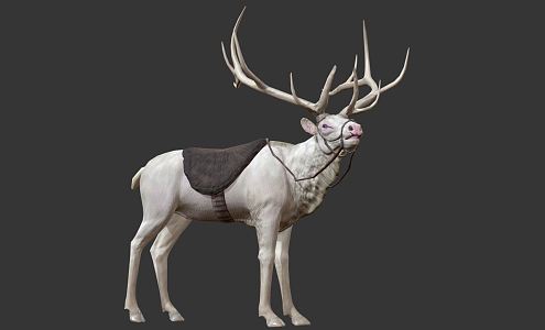 Modern Elk 3d model