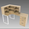 Light Wooden Single Bed With Underbed Storage Drawers Mattress And Gray Pillows