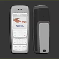 Nokia Classic Mobile Phones With Front Screen Display Hands Image And Side View