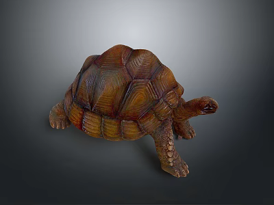 Turtle Cartoon Turtle Snapping Turtle Chickbill Turtle Reptile Cold Blooded Animal Reptile Class 3d model