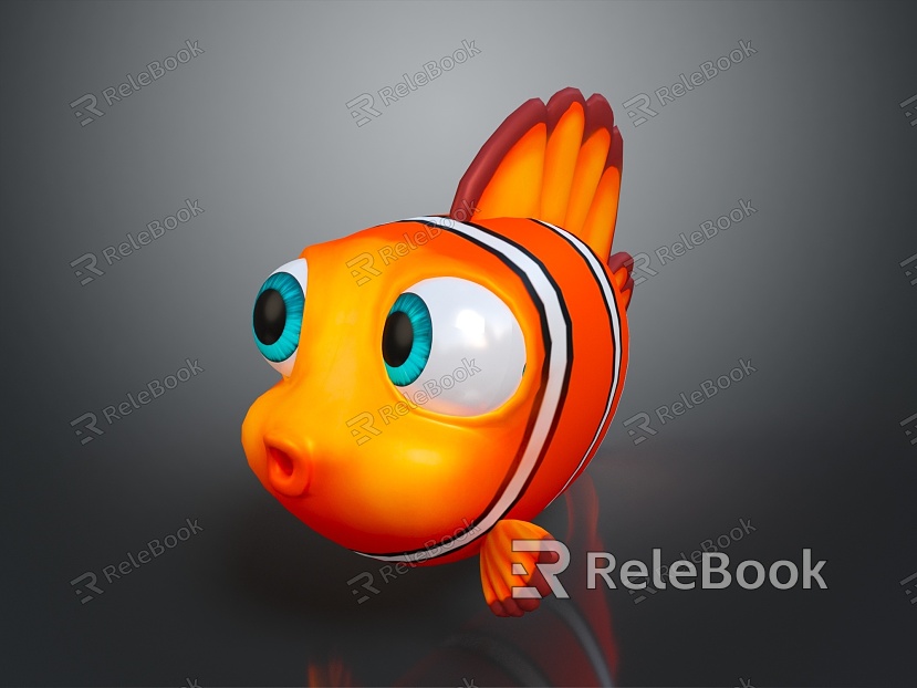 Fish Freshwater Fish Clown Fish Sea Fish Animal Game Animal Cartoon Animal Animal model