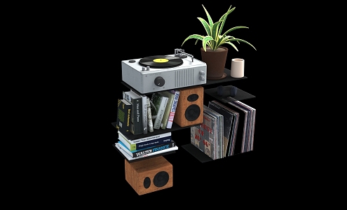 phonograph 3d model