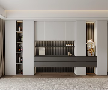 Modern Sideboard 3d model