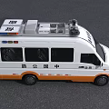 IVECO Road Inspection Vehicle White Orange With Emergency Lights And Patrol Function