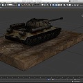 Tank IS3 Heavy Tank Main Battle Tank Russian Tank World War II Tank IS3HeavyTank Super Realistic High Precision Video 3d model