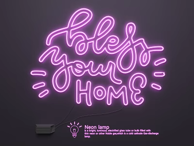 Neon Light 3d model
