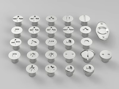 Screw Nut 3d model