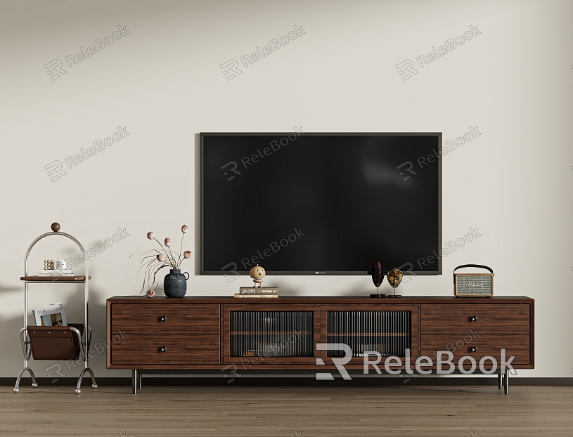 Quiet Ancient TV Cabinet model