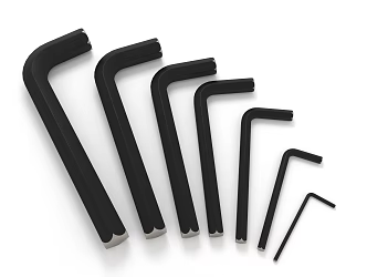 Hexagon screwdriver hardware tool 3d model