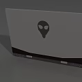 Notebook Alien Laptop Computer Game Book Portable Computer Business Book Tablet Computer Super Realistic High Precision Video Level 3d model