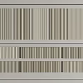 Various Striped Wall Panels With Different Designs In Neutral Tones For Interior Decoration
