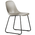 Muuto Chair Simple Single Chair Dining Chair Conference Chair Negotiation Chair Multifunctional Chair 3d model