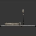 Long Industrial LED Light Strips With Metal Housing And Power Adapter